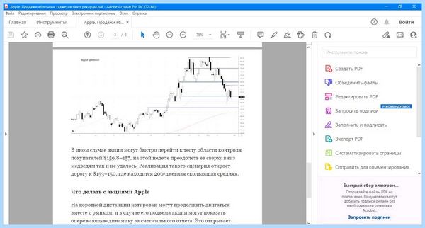 Для редактирования pdf