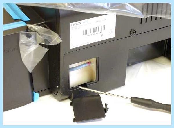 Epson l800 замена памперса