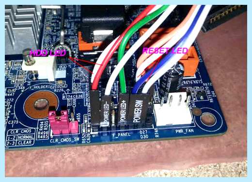 F panel на материнской