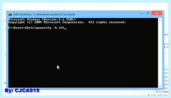 Hiberfil sys windows 7