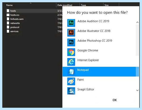 Host win 10
