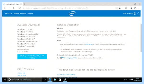 Intel management engine interface что это