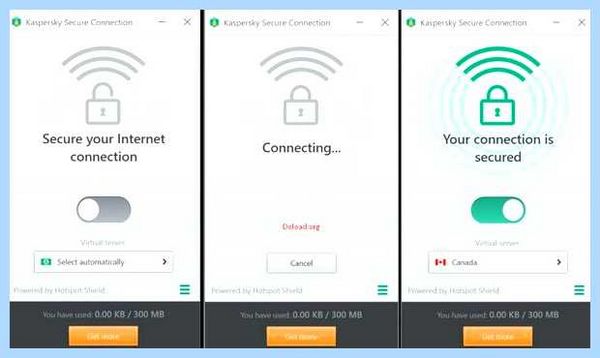 Kaspersky vpn secure connection