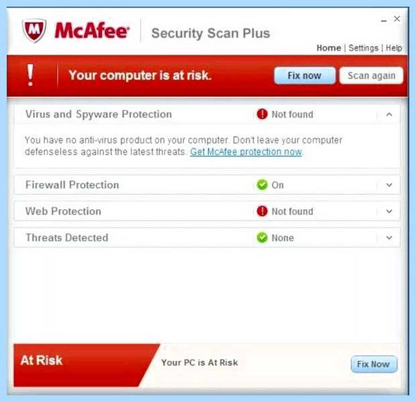 Mcafee security scan plus что это