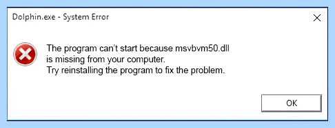 Msvbvm50 dll что это