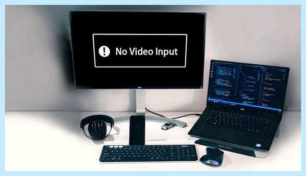 No video input на мониторе