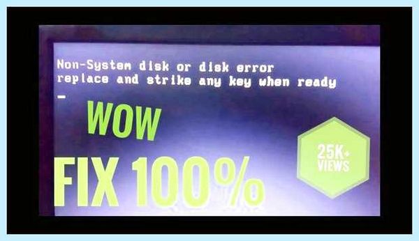 Non system disk