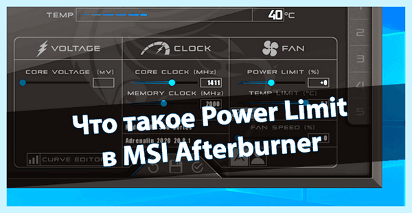 Power limit видеокарты