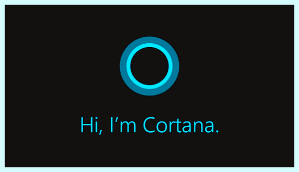 Search and cortana application