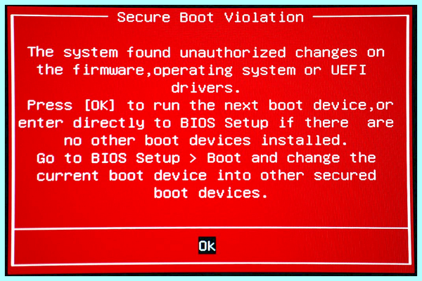 Secure boot что это