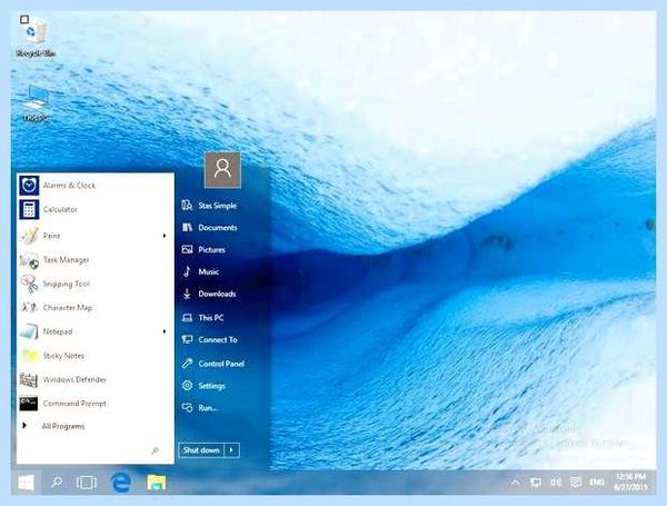 Startisback windows 10