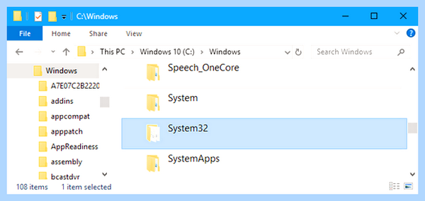 System32 windows 10