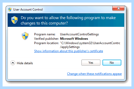 Uac off что это