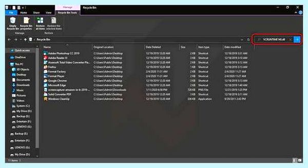 Vcruntime140 dll windows 7 x64