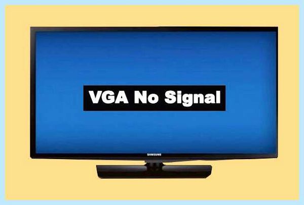 Vga no signal
