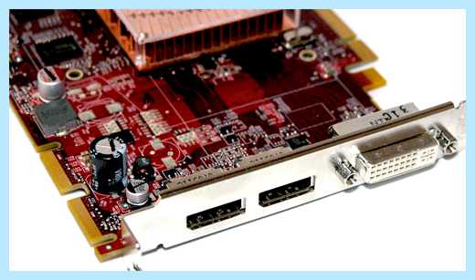 Видеокарта с displayport