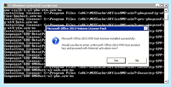 Volume license pack