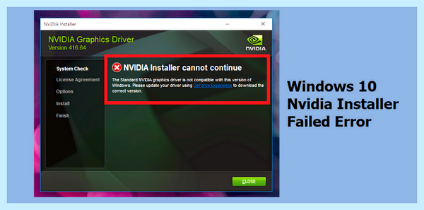 Windows 10 nvidia driver