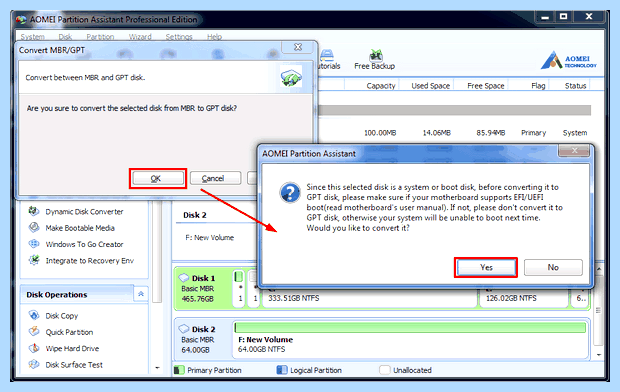 Windows 7 mbr или gpt
