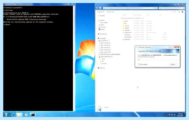 Windows usb boot